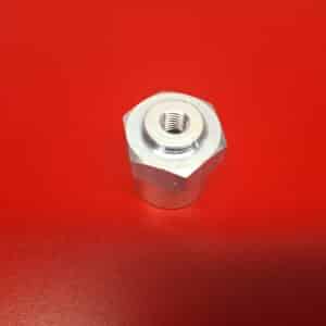 Suuttimen säätöruuvin lukitushattu